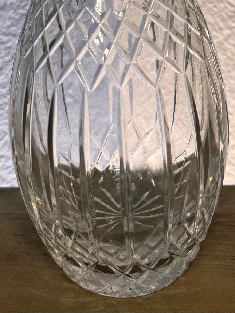 Wedgwood Galway Irish Crystal Decanter 14.5” Original Stopper Signed - Picture 4 of 8